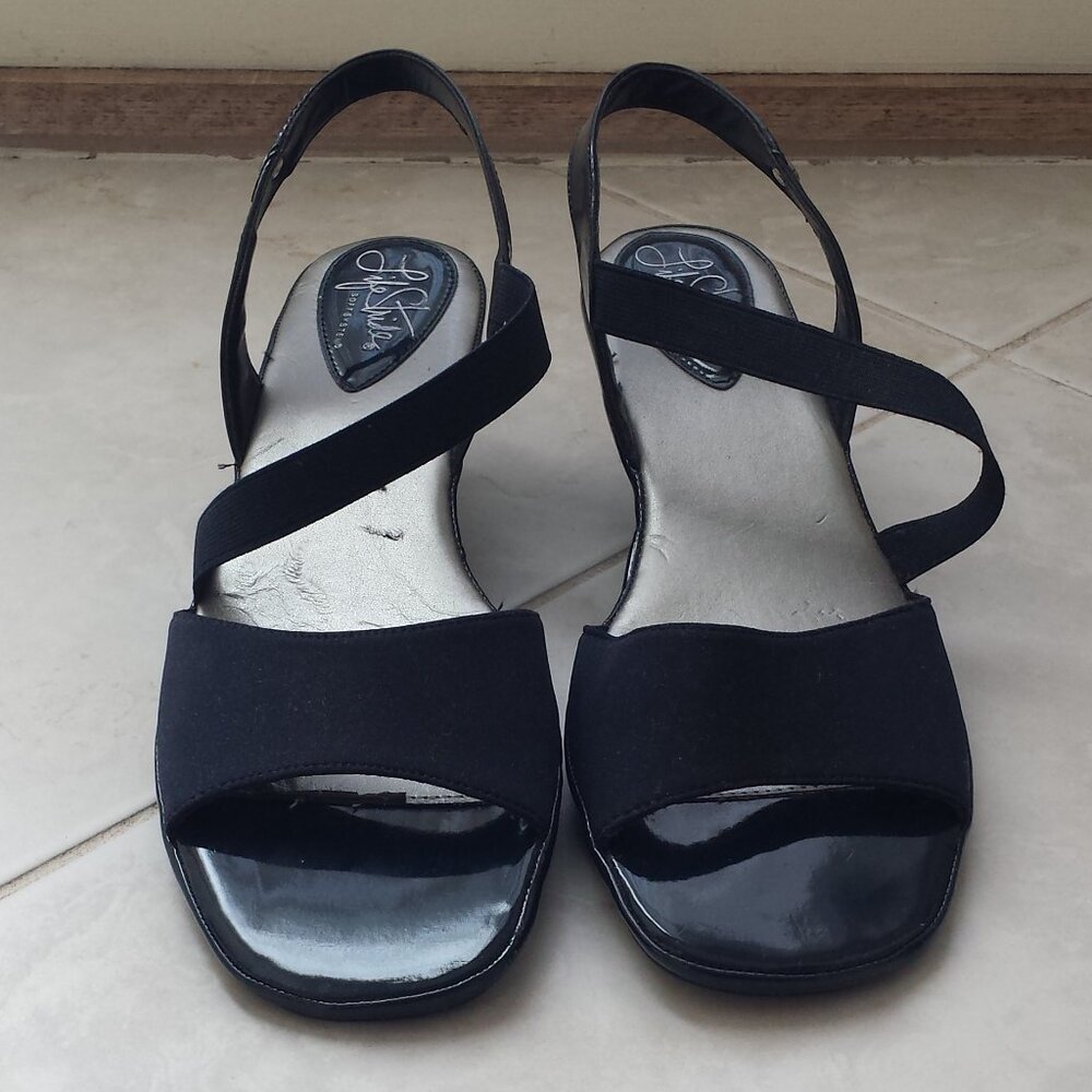 Wide Blue Wedges
